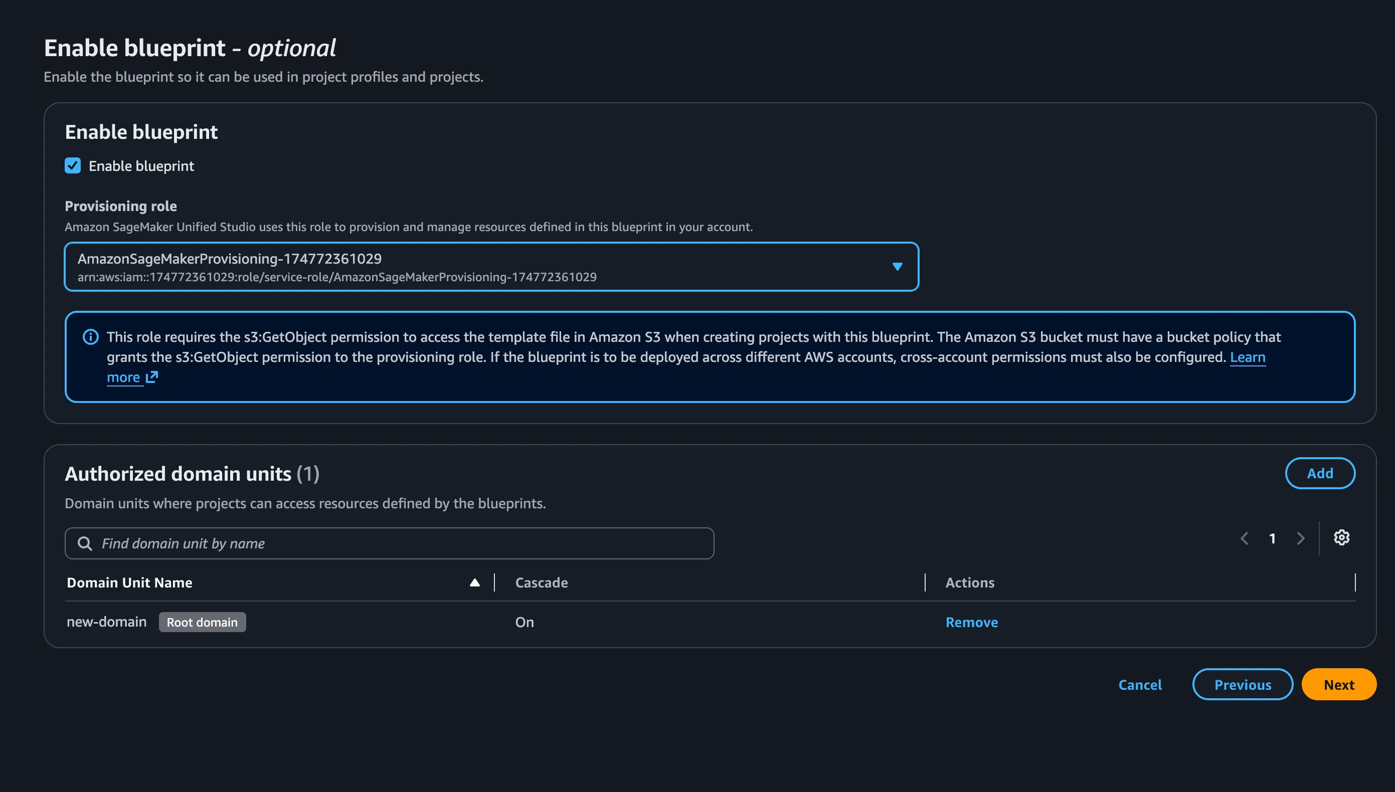 Enable Blueprint